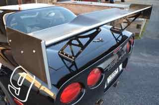 MTI Racing Universal Carbon Fiber 3D Rear Wing