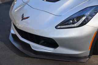 C7 Stingray and C7 ZO6 carbon fiber front splitter and undertray