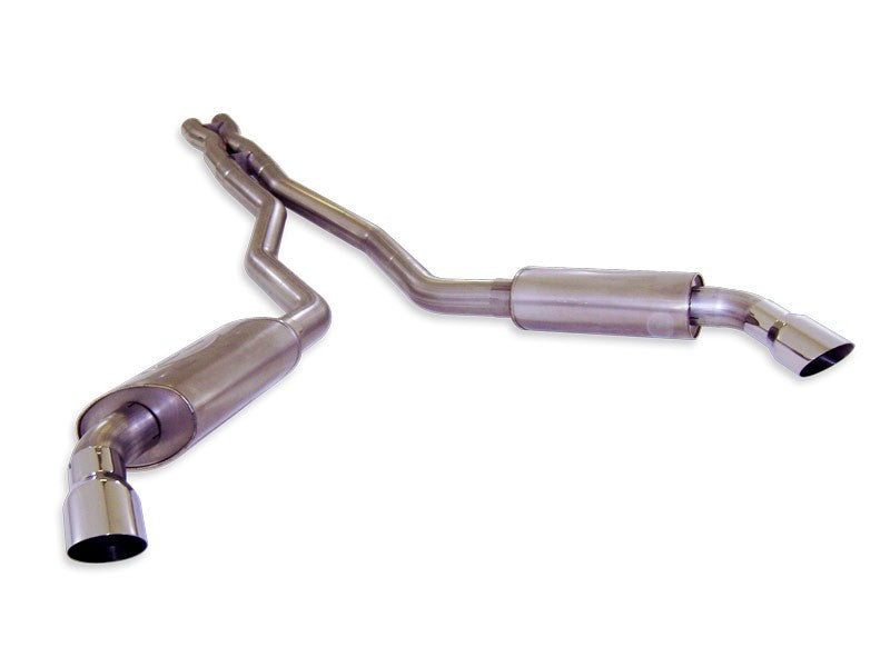 Stainless Works 3" Catback Chambered Mufflers for 5th Gen Camaro
