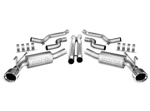 Borla Stainless Steel Cat-Back System "S-Type" for 5th Gen Camaro SS