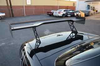 MTI Racing Universal Carbon Fiber 3D Rear Wing