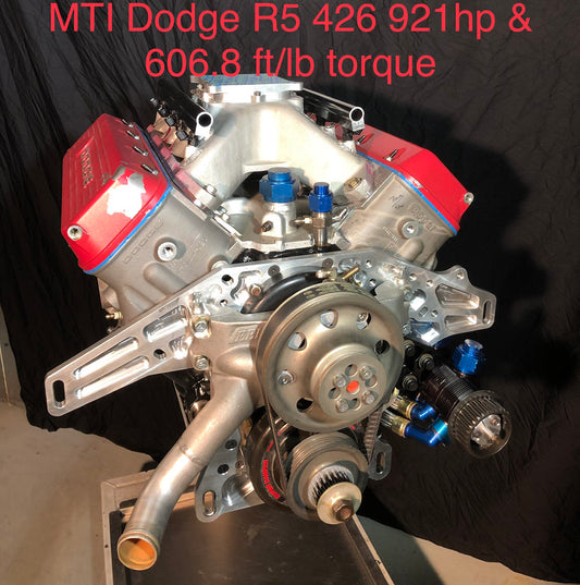 MTI Racing CGR-054 Dodge 426  Engine  921hp & 606.8 ft/lb of torque