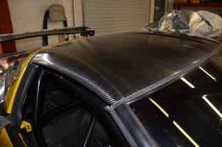 MTI Racing 100% Carbon Fiber C6 roof panel